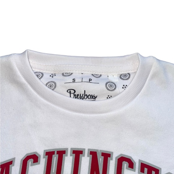 washington state university wsu cougars oversized crewneck sweatshirt sweater - Picture 4 of 8